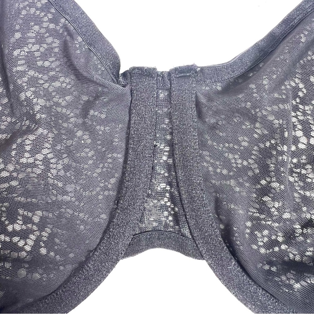 DKNY Modern Lace Unlined Underwire Bra Black Size 38DD - Picture 13 of 16